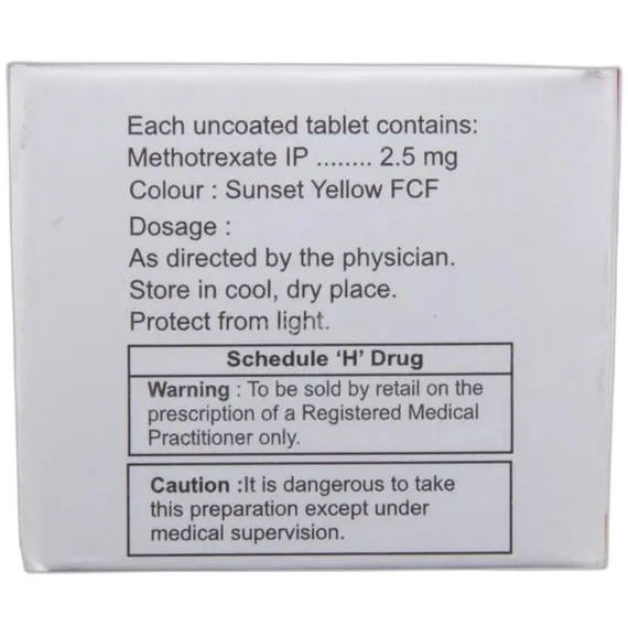 folitrax 2.5mg tablet 10's